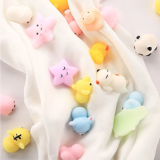 50Pc Mini Mochi Squishies