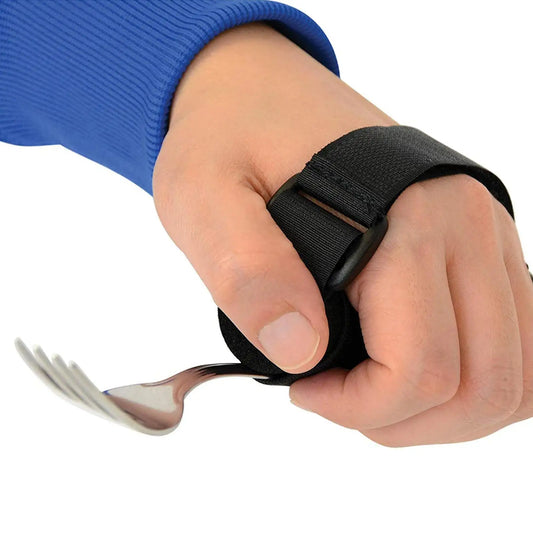 Utensil Holder/ Hand Strap for Eating Assistance
