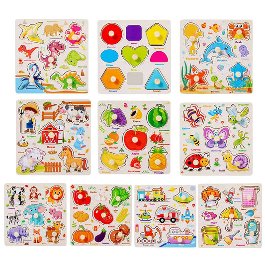 Early Learning Wooden Puzzles