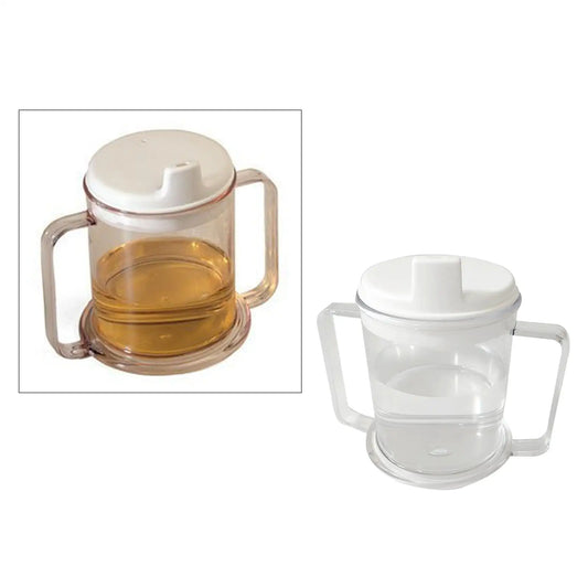 Lightweight Easy-Grip Drinking Cup | Adaptive Spill-Proof Mug for Elderly, Disabled & Limited Mobility