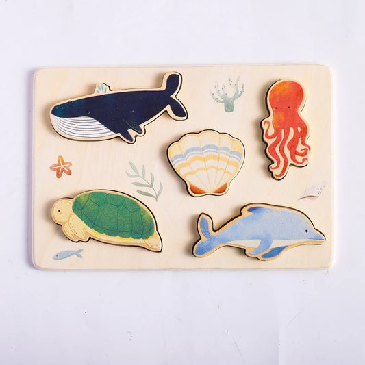 Simple Wooden Jigsaw Puzzle
