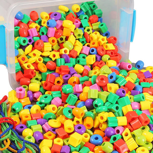 50PCS Threading Beads