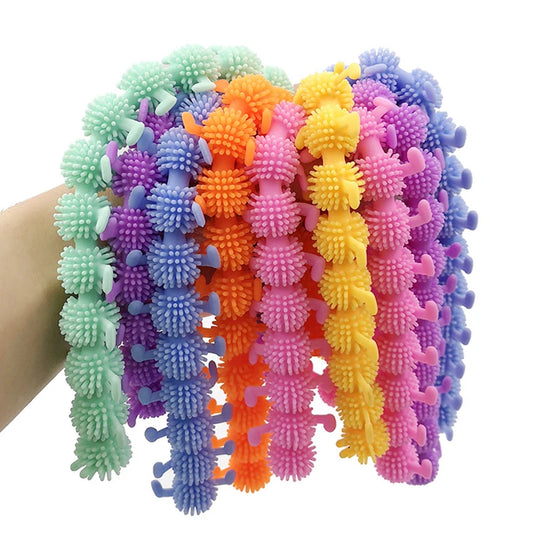 3–6PCS Unicorn Stretch Noodle Fidget Toys | Sensory Stress Relief for Kids with Autism/ ADHD