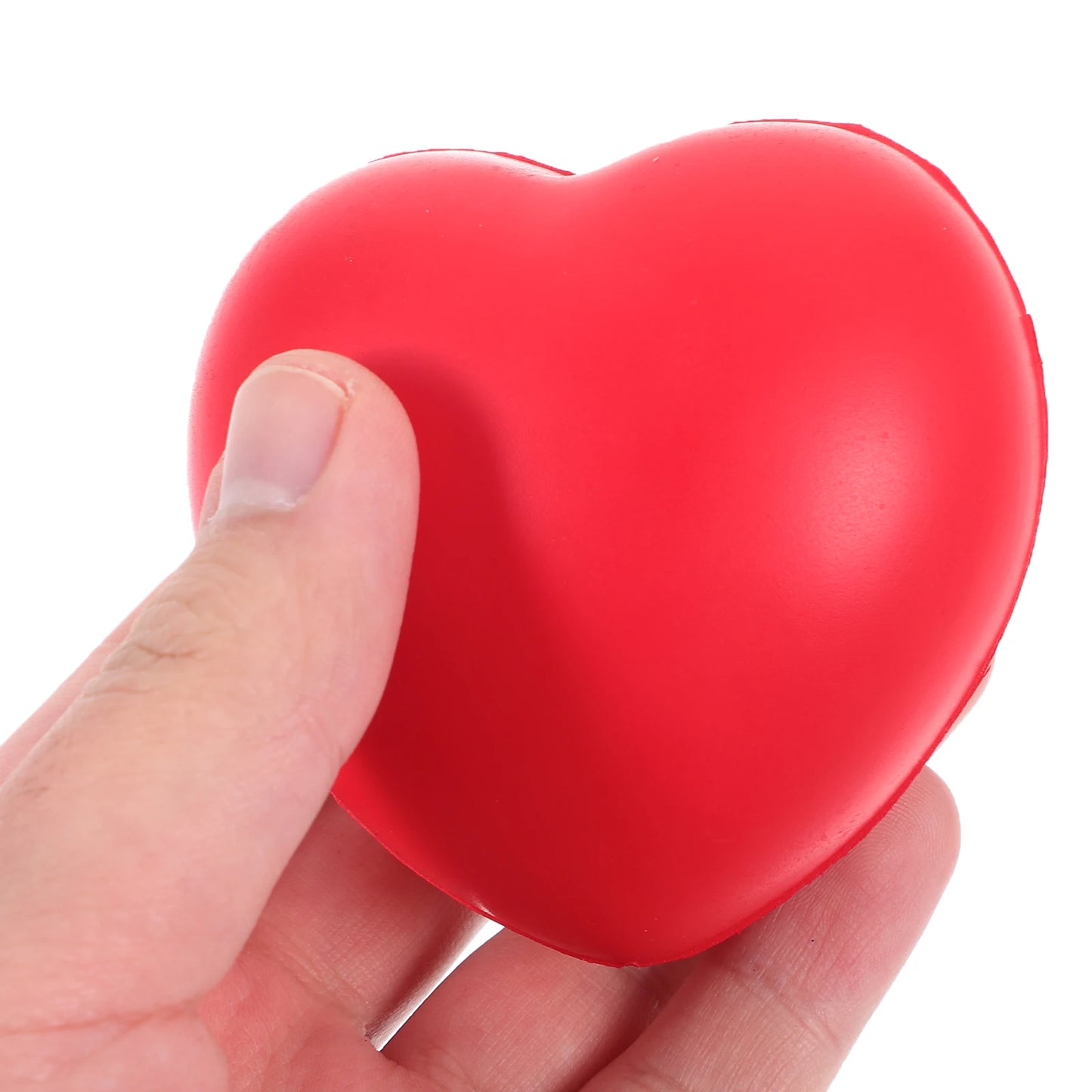 3Pcs Heart Shaped Stress Balls | Stress Relief & Hand Therapy for Disabilities