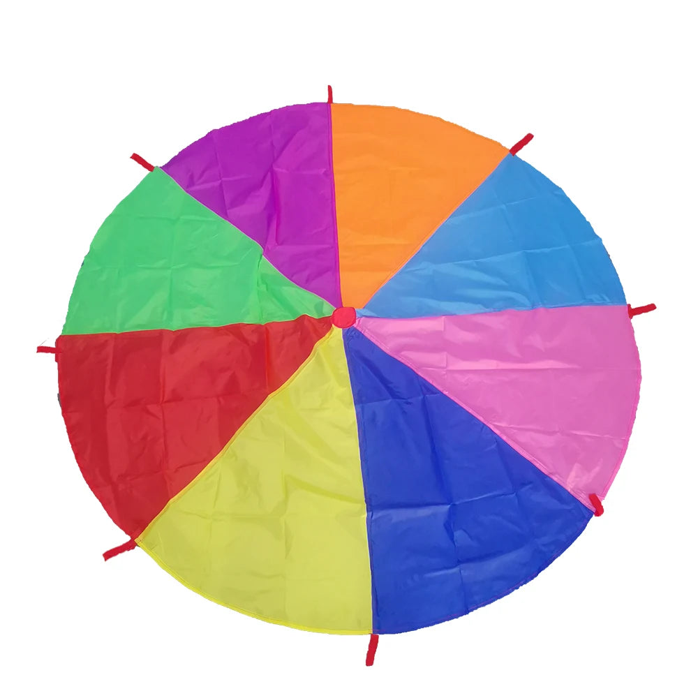 8 Colour Rainbow Parachute for Kids | Inclusive Sensory & Group Play Activity