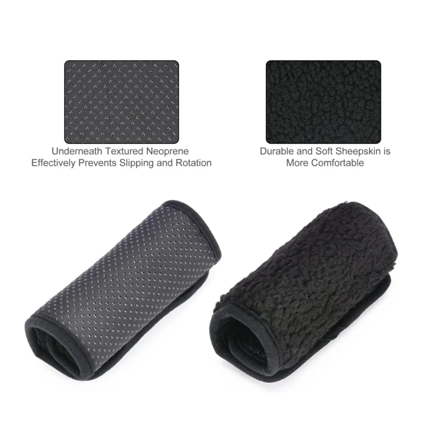 2 Pc Walker & Crutch Handle Cushion Pads | Soft Grip Support for Elderly, Disabled & Mobility Aid Users