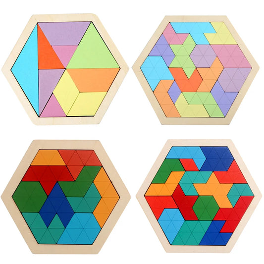 Tangram Puzzle Set for Special Needs | Spatial & Visual Learning Tool