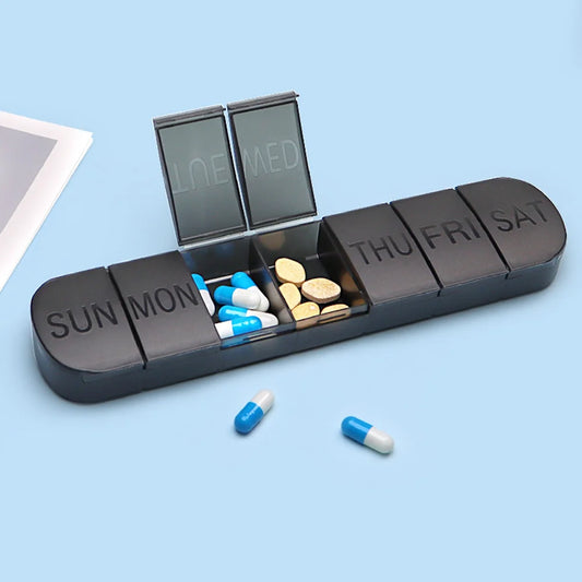Sealed Mini Medicine Box | Compact & Secure Medicine Organiser