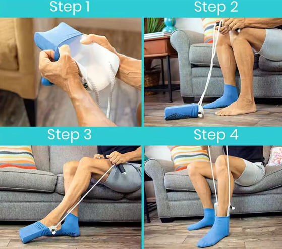 Sock Aid Helper – Put On Socks Without Bending