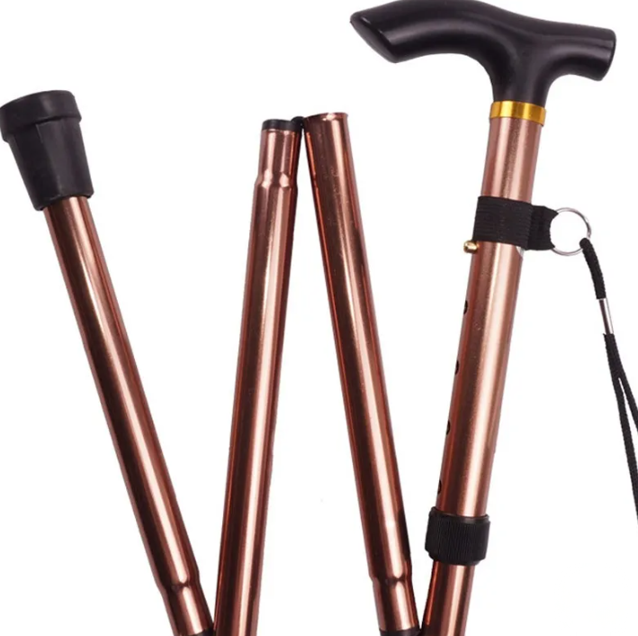 Folding Walking Cane – Lightweight, Adjustable Support for Safer Steps