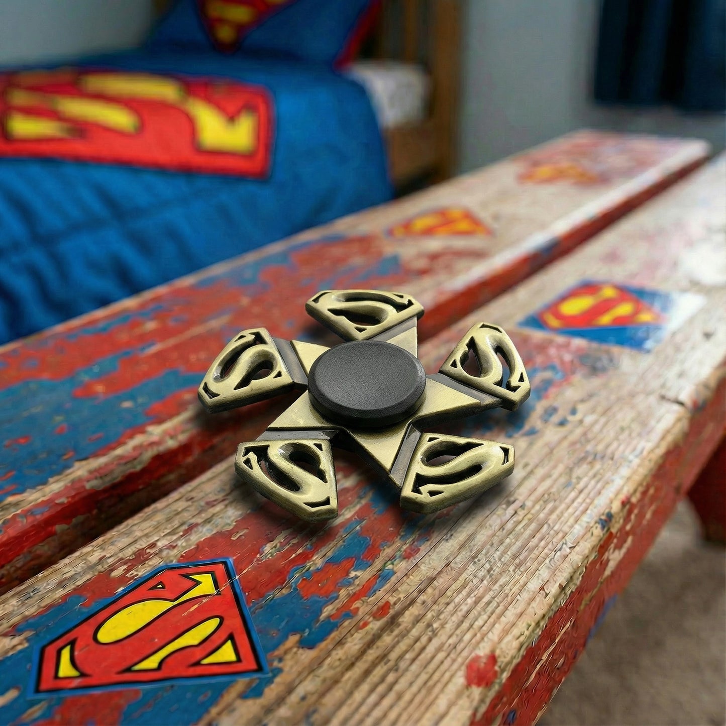 Bronze Alloy Fidget Spinner | Focus & Stress Relief Toy for Autism, ADHD & Disabilities