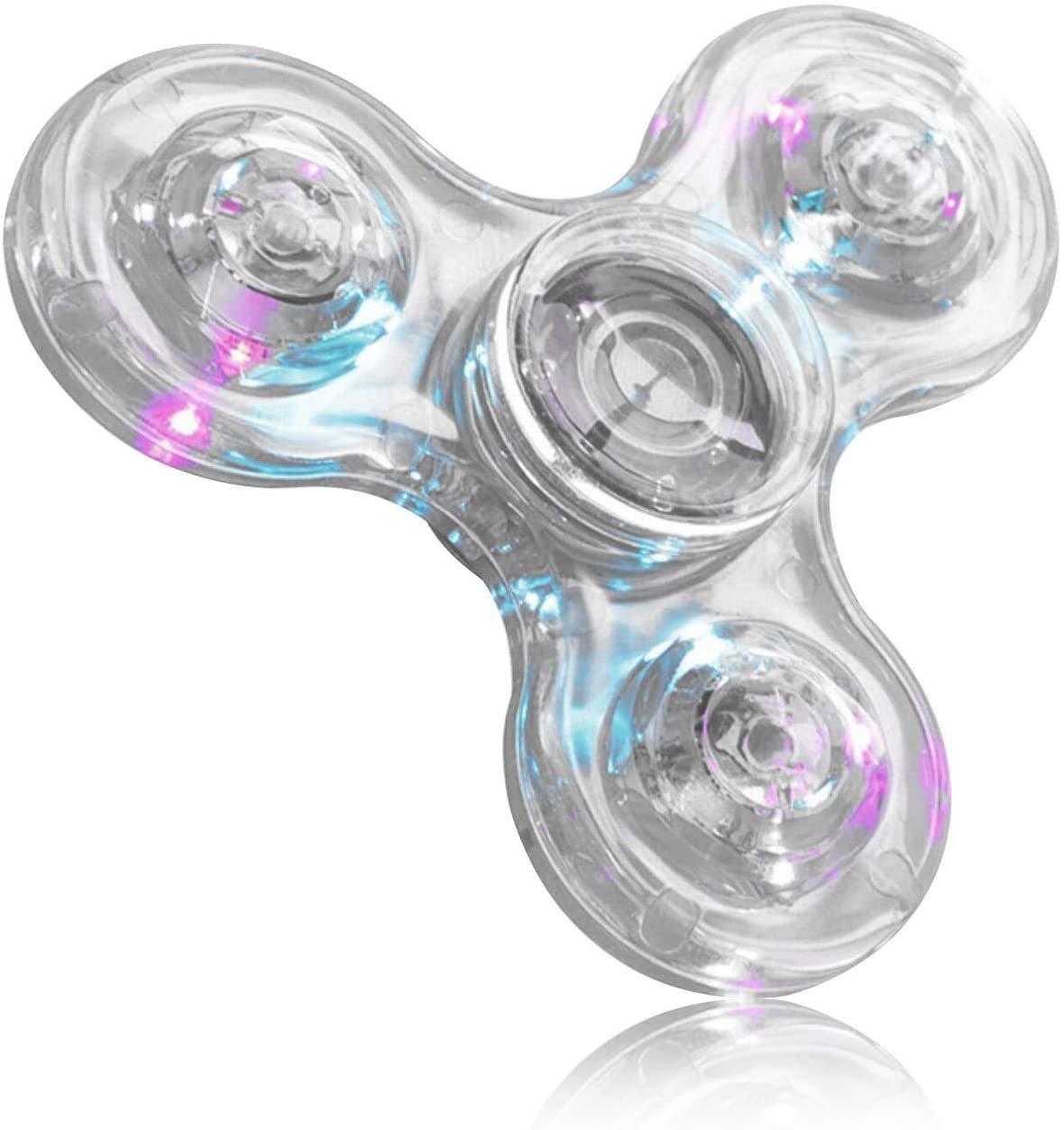 Luminous LED Light Fidget Spinner | Sensory Toy for Stress Relief, Focus & Fun