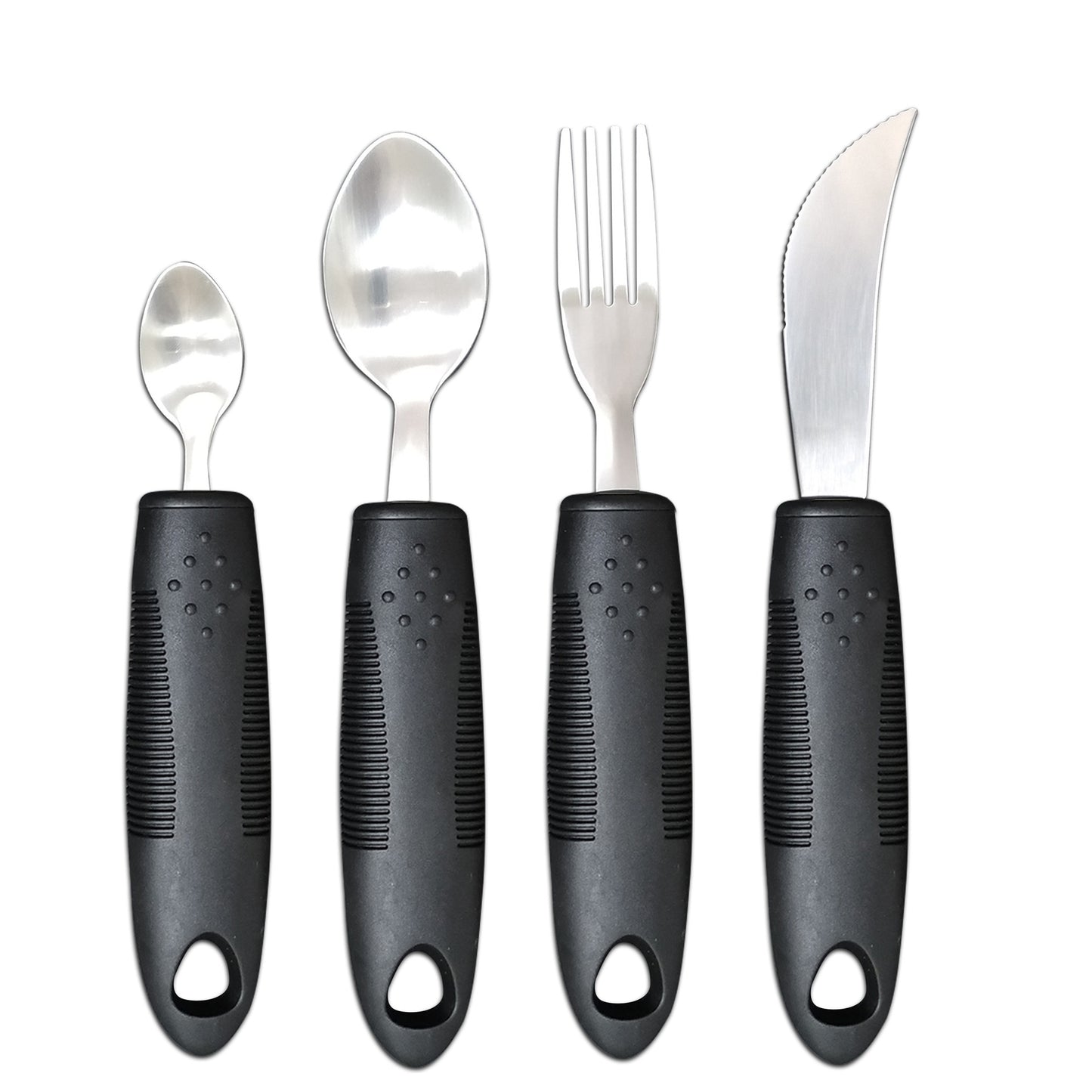 Easy Grip Adaptive Utensil Set | Non-Slip Cutlery for Seniors & Disability Support