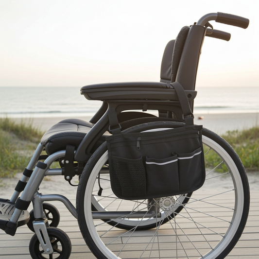 Wheelchair Side Bag Organiser | Easy-Access Storage for People with Disabilities