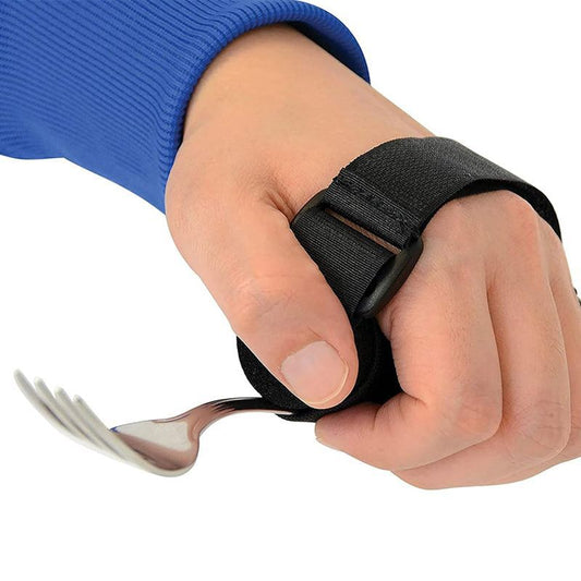 Utensil Holder for Elderly & Disabled – Easy Grip Support for Better Control While Eating