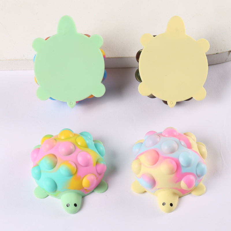 Rainbow Turtle Pop Ball | Sensory Fun for Focus, Relaxation & Children with Disabilities