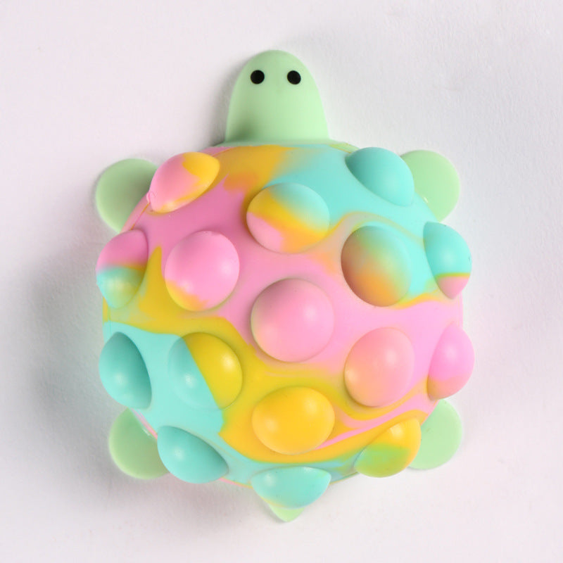 Rainbow Turtle Pop Ball | Sensory Fun for Focus, Relaxation & Children with Disabilities