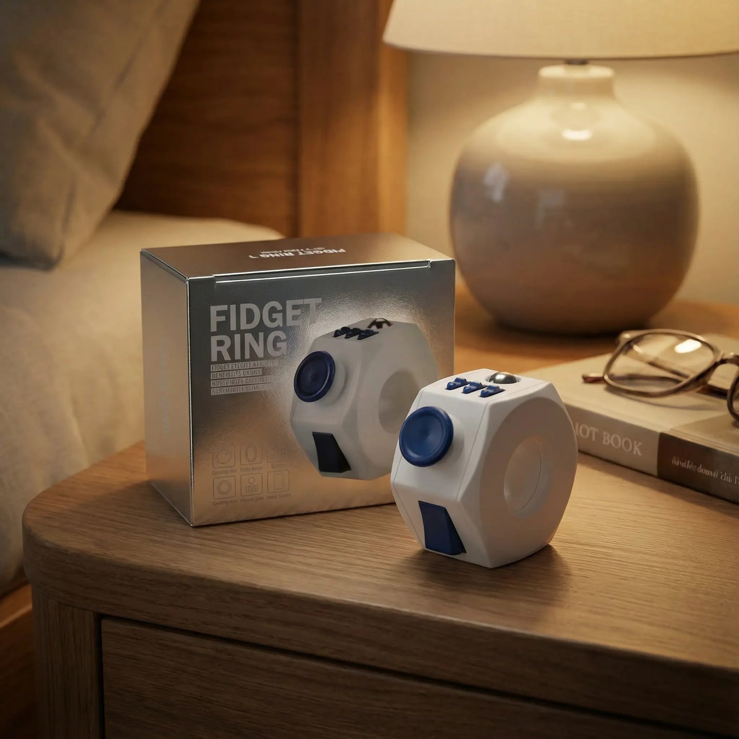 Fidget Ring Spinner | Calming Anxiety Relief for People with Disabilities