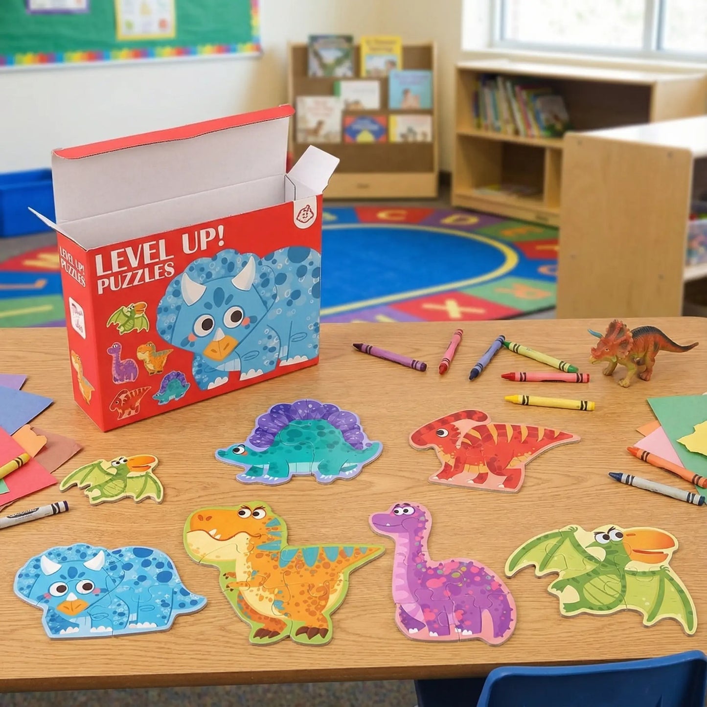 6-in-1 Puzzle Box Set | Cognitive & Fine Motor Learning Aid for People with Disabilities