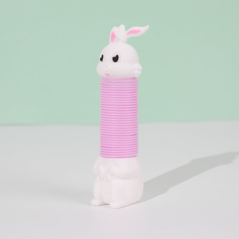 Animal Sensory Push & Pull Pipes | Fine Motor & Focus Toy for Kids & People with Disabilities