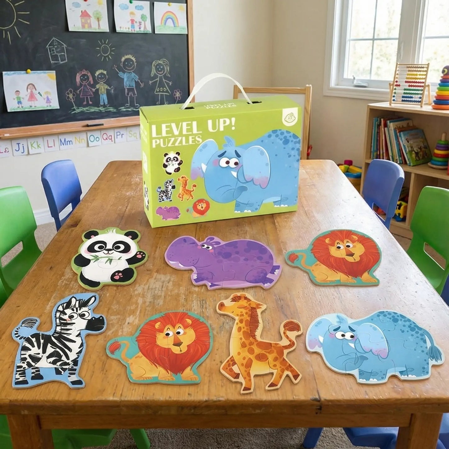6-in-1 Puzzle Box Set | Cognitive & Fine Motor Learning Aid for People with Disabilities