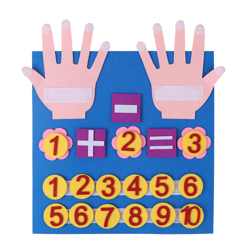 Basic Addition & Subtraction Tactile Teaching Aid | Visual Maths Support for Kids with Disabilities