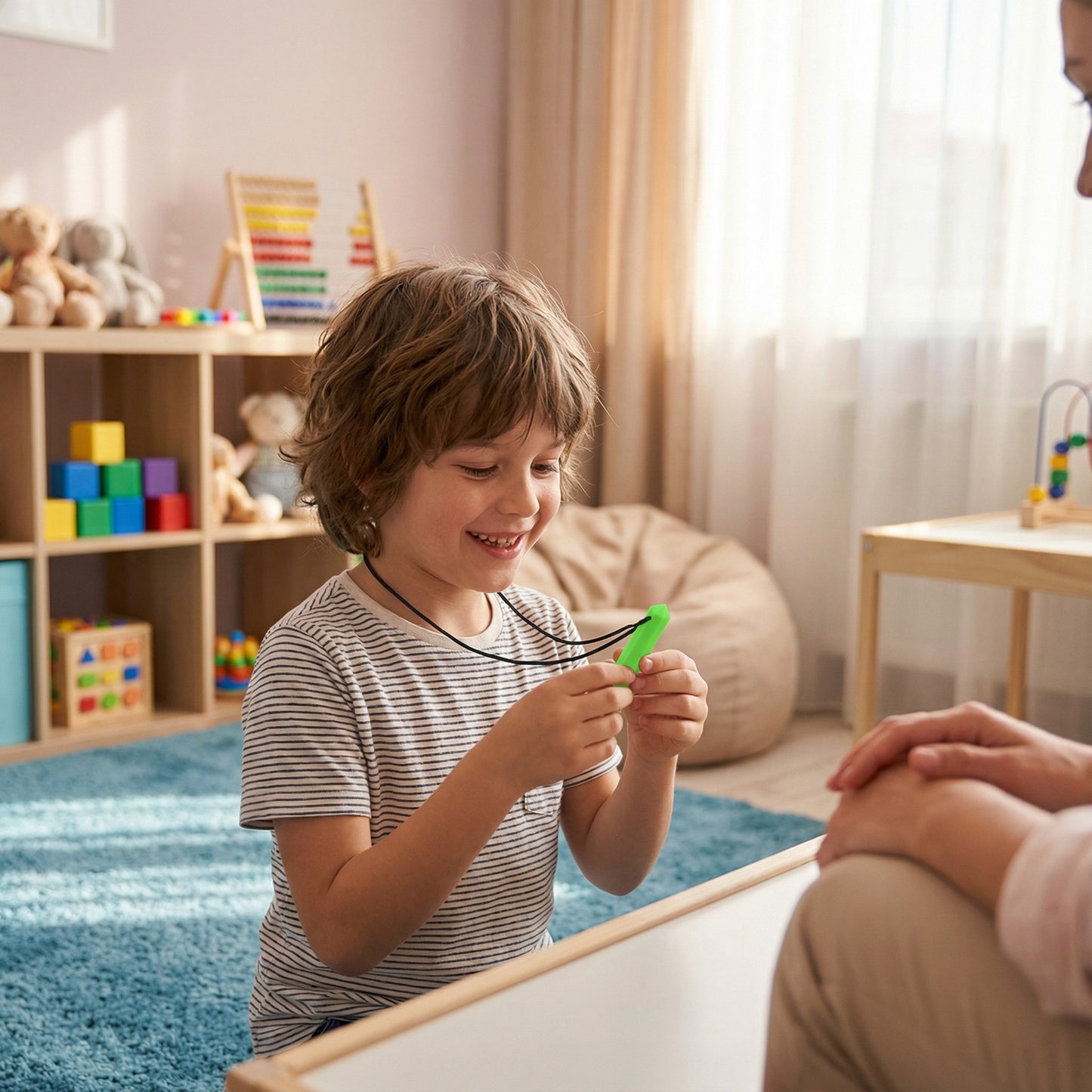 Sensory Teether Necklace | Oral Motor Aid for Autism, ADHD & Sensory Needs