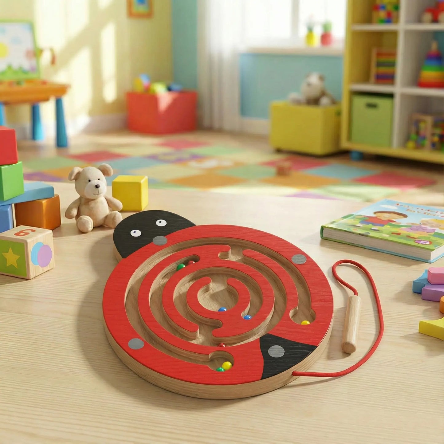 Magnetic Pen Ball Maze Toy | Fine Motor & Focus Building Aid for People with Disabilities