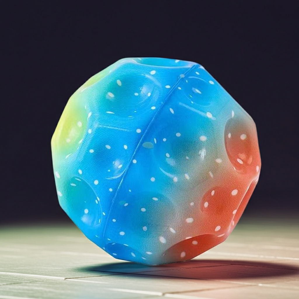 High Bounce Moon Ball | Fun Sensory Toy for Kids & People with Disabilities