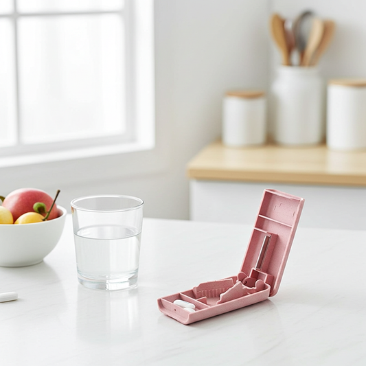 Easy-Use Pill Cutter | Tablet Splitter for Elderly & Disability Support