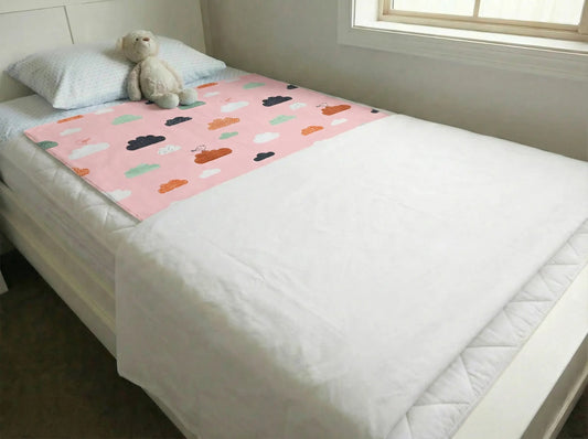 Reusable Waterproof Bed Pad for Kids – Soft, Breathable Protection