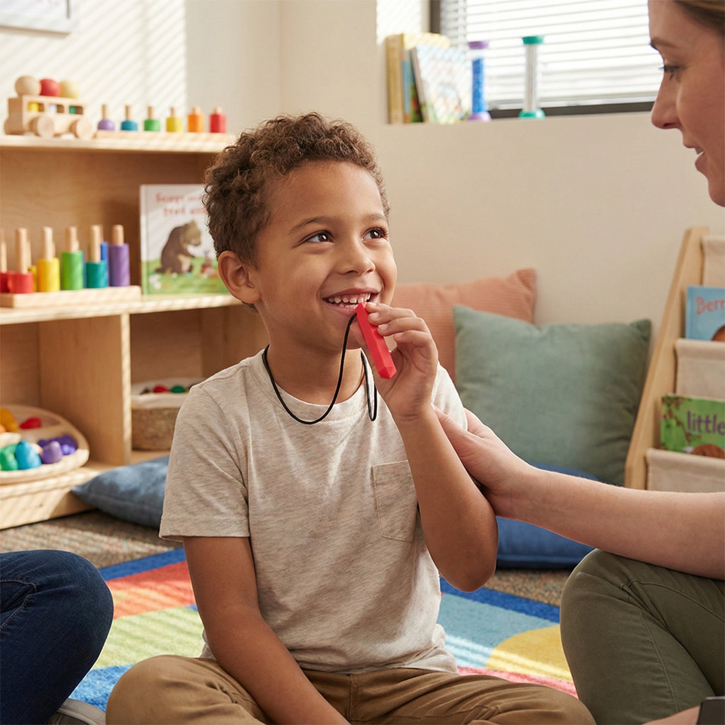 Sensory Teether Necklace | Oral Motor Aid for Autism, ADHD & Sensory Needs
