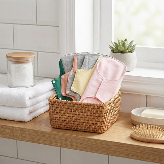 Washable Cotton Incontinence Pads | Reusable Pad for Light Leakage